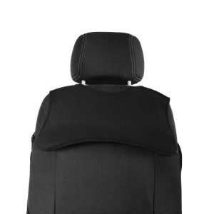 Kunstleder Überzüge CARBON Universell geeignet für Nissan Almera Sitzschoner - 2stk SET