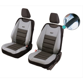 Kunstleder Überzüge VISION Universell geeignet für Seat Leon Sitzschoner - 2stk SET