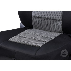 Stoff Polyester Überzüge TERRA Universell geeignet für Chevrolet Lacetti Sitzschoner - 2stk SET