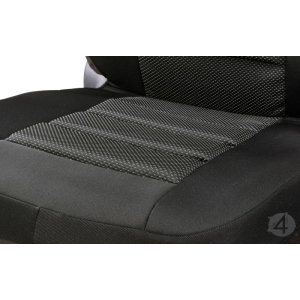 Stoff Polyester Überzüge MOON Universell geeignet für Toyota Corolla Sitzschoner - 2stk SET