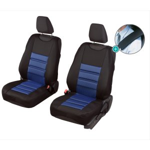 Stoff Polyester Überzüge MARE Universell geeignet für Chevrolet Lacetti Sitzschoner - 2stk SET