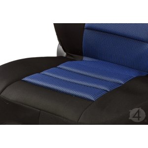 Stoff Polyester Überzüge MARE Universell geeignet für Fiat Multipla Sitzschoner - 2stk SET