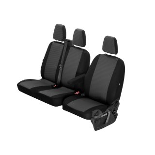 Passgenaue HERO Sitzbezüge Maßgeschneidert 1+2 ( 3-Sitzer ) geeignet für Opel Vivaro C ab 2019