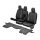 Kunstleder Sitzbezüge VIP und Gummifußmatten SET geeignet für Ford Tourneo / Custom ab 2012