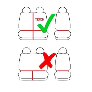Passgenaue Sitzbezüge VIVA und Gummifußmatten ein Set geeignet für MAN TGE ab 2017