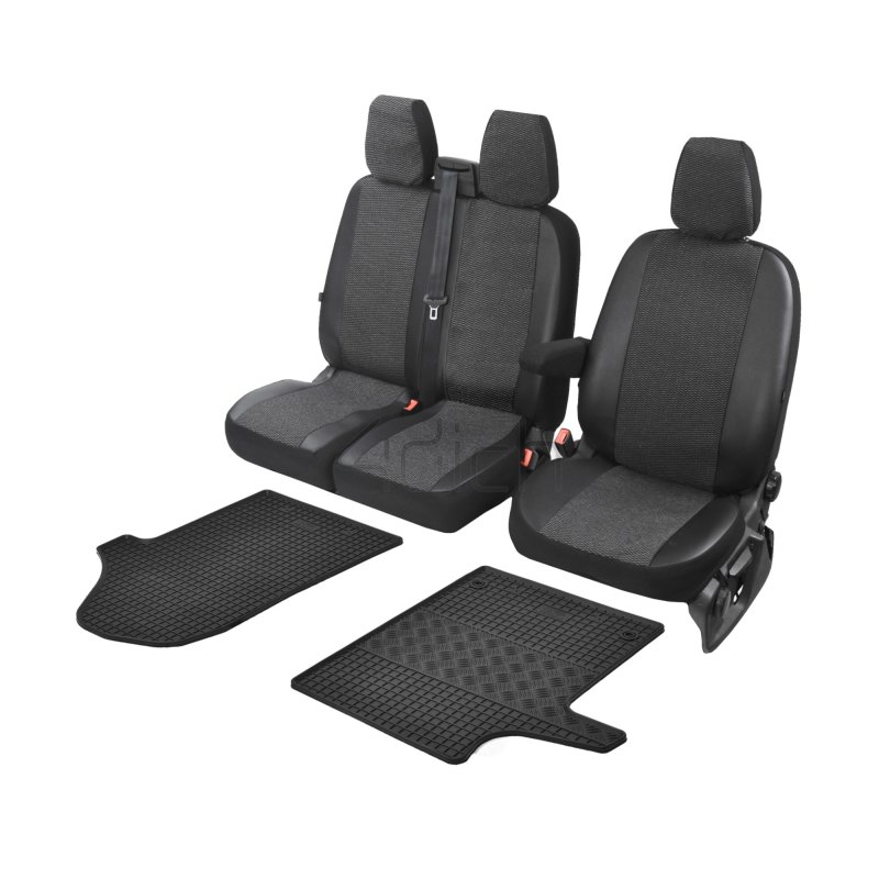 Stoff Material LKW Sitzbezüge passend für Mercedes Vito ab 2014