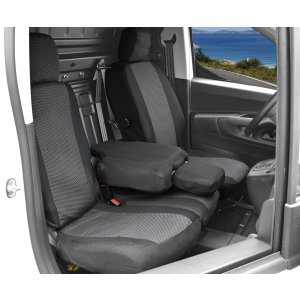 HERO Stoff Sitzbezüge Passgenau geeignet für Opel Combo ab 2019