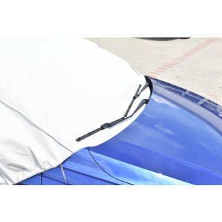 Auto Schutzgarage Nylon Halbgarage Größe L blau passend für Audi