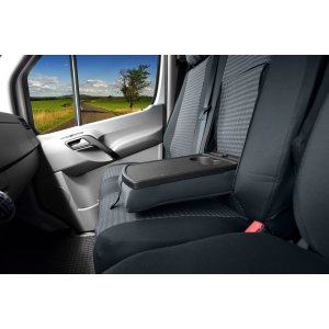 Sitzbezüge Stoff passgenau passend für VW T6 Transporter / Caravelle / Multivan ab 2015/19- LUX