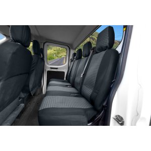 Sitzbezüge passgenau LUX geeignet für Ford Transit ab 2014 | ab 2020 - 7 Sitzer