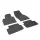 Gummimatten für AUDI A1 ab 2019 - schwarz, 1,5 cm Rand