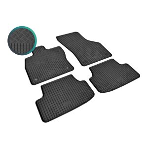 Gummimatten für AUDI A3 Sportback ab 2013 bis 2020 - schwarz, 1,5 cm Rand