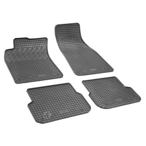 Gummimatten für AUDI A6 ab 2006 bis 2010 - schwarz,...