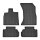 Gummimatten für AUDI Q5 Sportback ab 2021 - schwarz, 1,5 cm Rand