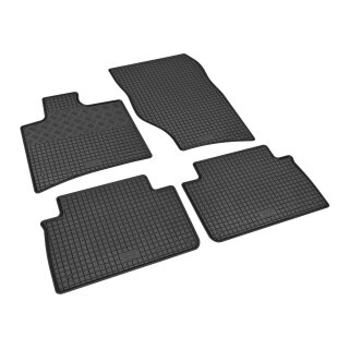 Gummimatten für AUDI Q7 ab 2006 bis 2015 - schwarz, 1,5 cm Rand