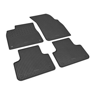 Gummimatten für AUDI Q7 ab 2015 - schwarz, 1,5 cm Rand