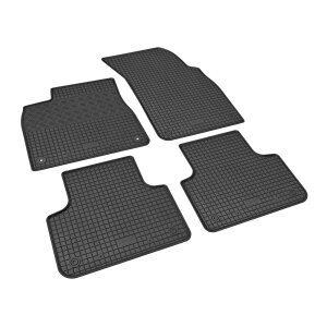 Gummimatten für AUDI Q7 ab 2015 - schwarz, 1,5 cm Rand