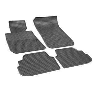 Gummimatten für BMW 1 3-tĂĽrig E82 2007- - schwarz,...