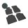 Gummimatten für BMW 3 F34 Gran Turismo ab 2013 - schwarz, 1,5 cm Rand