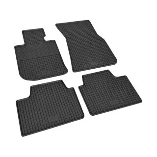Gummimatten für BMW 3 G20 / G21 Sedan / Touring ab 2019 - schwarz, 1,5 cm Rand