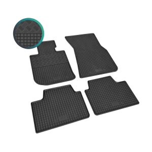 Gummimatten für BMW 3 G20 / G21 Sedan / Touring ab 2019 - schwarz, 1,5 cm Rand