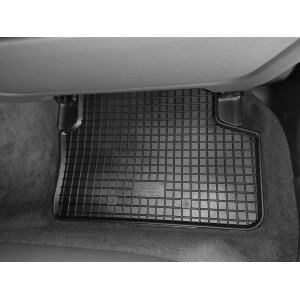 Gummimatten für BMW 5 G30 / G31 Sedan / Touring ab 2017 - schwarz, 1,5 cm Rand