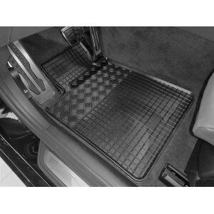 Gummimatten für BMW 5 G30 / G31 Sedan / Touring ab 2017 - schwarz, 1,5 cm Rand