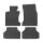 Gummimatten für BMW 5 E60 Sedan ab 2004 bis 2010 - schwarz, 1,5 cm Rand