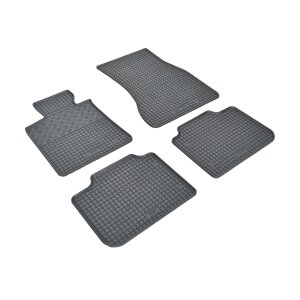 Gummimatten für BMW 6 ab 2017 - schwarz, 1,5 cm Rand