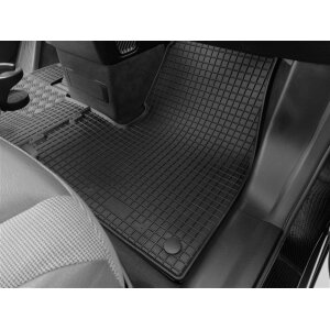 Gummimatten für BMW i3 I01 ab 2013 - schwarz, 1,5 cm Rand