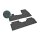 Gummimatten für BMW i3 I01 ab 2013 - schwarz, 1,5 cm Rand