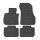 Gummimatten für BMW X1e F48 ab 2019 - schwarz, 1,5 cm Rand