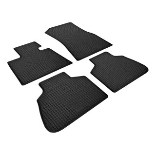 Gummimatten für BMW X7 G07 ab 2019 - schwarz, 1,5 cm Rand