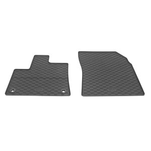 Gummimatten für CITROEN Berlingo ab 2019 - 2Sitze - schwarz, 1,5 cm Rand