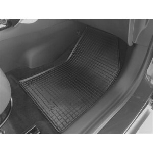 Gummimatten für CITROEN C3 Aircross ab 2021 - schwarz, 1,5 cm Rand