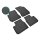 Gummimatten für CITROEN C4 Cactus ab 2014 bis 2020 - schwarz, 1,5 cm Rand