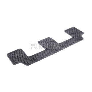 Gummimatten für CITROEN C4 Picasso ab 2013 - 3Reihe - schwarz, 1,5 cm Rand