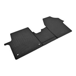Gummimatten für CITROEN e-Jumpy ab 2020 - 2/3 Sitze - schwarz, 1,5 cm Rand