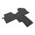 Passgenaue Gummifußmatten von RIGUM passend für CITROEN Jumpy ab 2016 | 2Sitze LUX+TUNEL