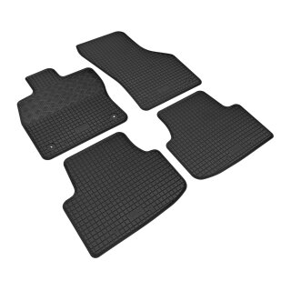 Gummimatten für CUPRA Formentor ab 2020 - schwarz, 1,5 cm Rand