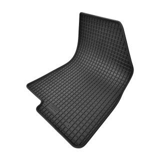Gummimatten für DACIA Sandero ab 2021 - schwarz, 1,5 cm Rand