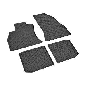 Gummimatten für FIAT 500L ab 2012 - schwarz, 1,5 cm...