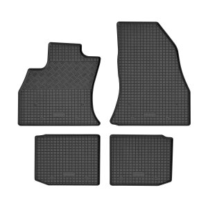 Gummimatten für FIAT 500L ab 2012 - schwarz, 1,5 cm...