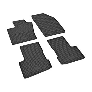 Gummimatten für FIAT 500X ab 2015 - schwarz, 1,5 cm...