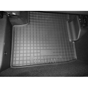 Gummimatten für FIAT 500X ab 2015 - schwarz, 1,5 cm Rand