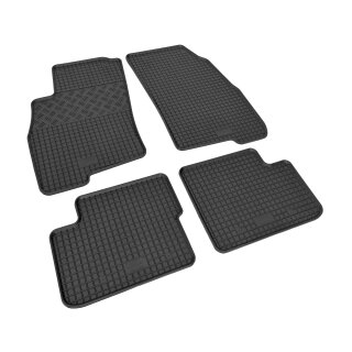 Gummimatten für FIAT Punto Grande ab 2006 bis 2012 - schwarz, 1,5 cm Rand