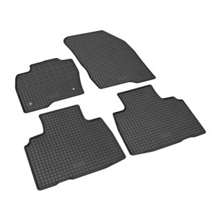 Gummimatten für FORD Edge II ab 2016 bis 2021 - schwarz, 1,5 cm Rand
