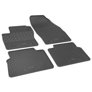 Gummimatten für FORD Kuga ab 2008 bis 2013 - schwarz, 1,5 cm Rand