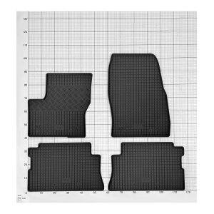 Gummimatten für FORD Kuga ab 2013 bis 2020 - schwarz, 1,5 cm Rand