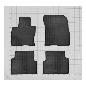 Gummimatten für FORD Kuga ab 2020 - schwarz, 1,5 cm Rand